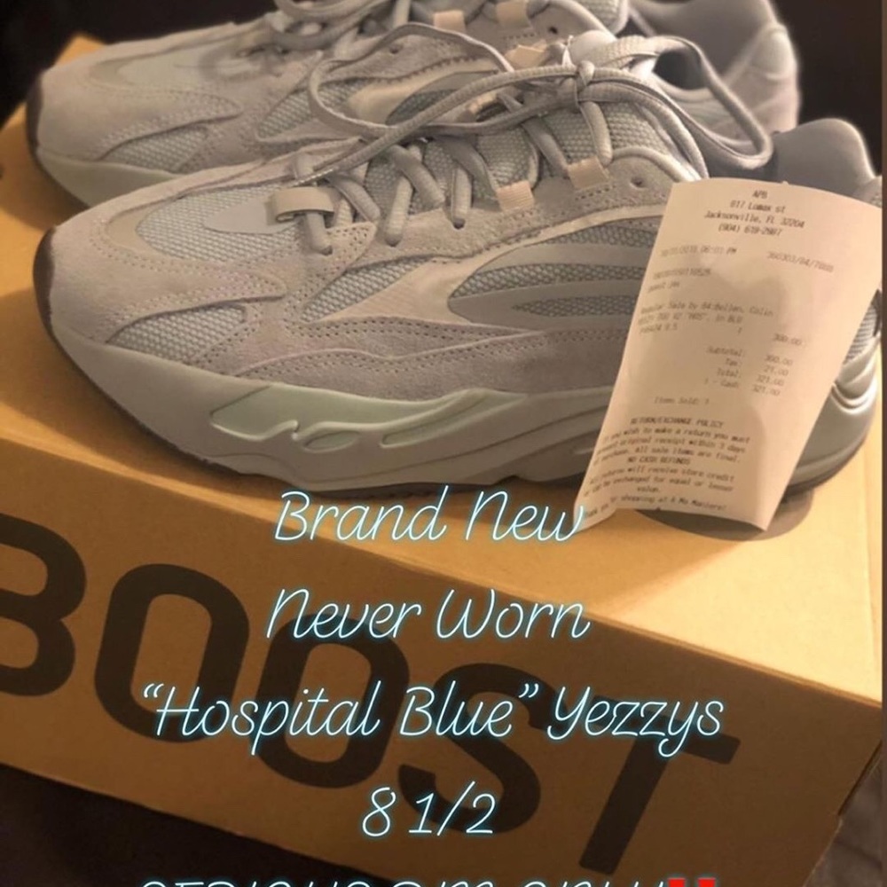 Yeast shoes size 8 1/2
